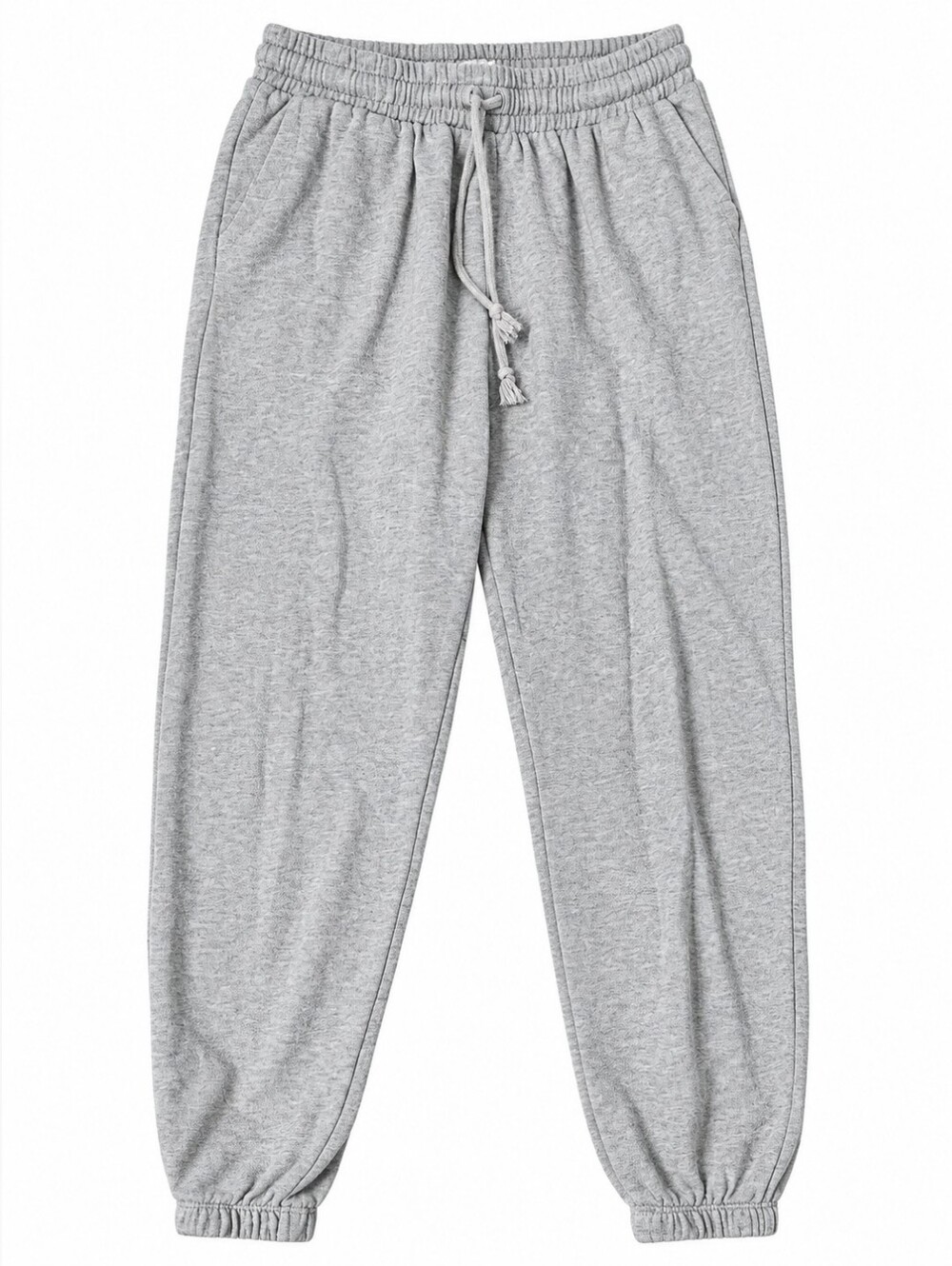 SO Light Grey Jogger Sweatpants with Drawstring
